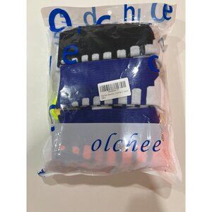 Olchee boys athletic crew socks. 8 pack Basketball Socks size Medium